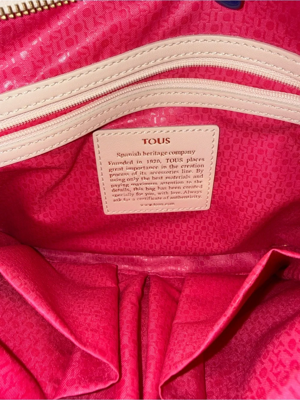 Tous Beige Crossbody Bag